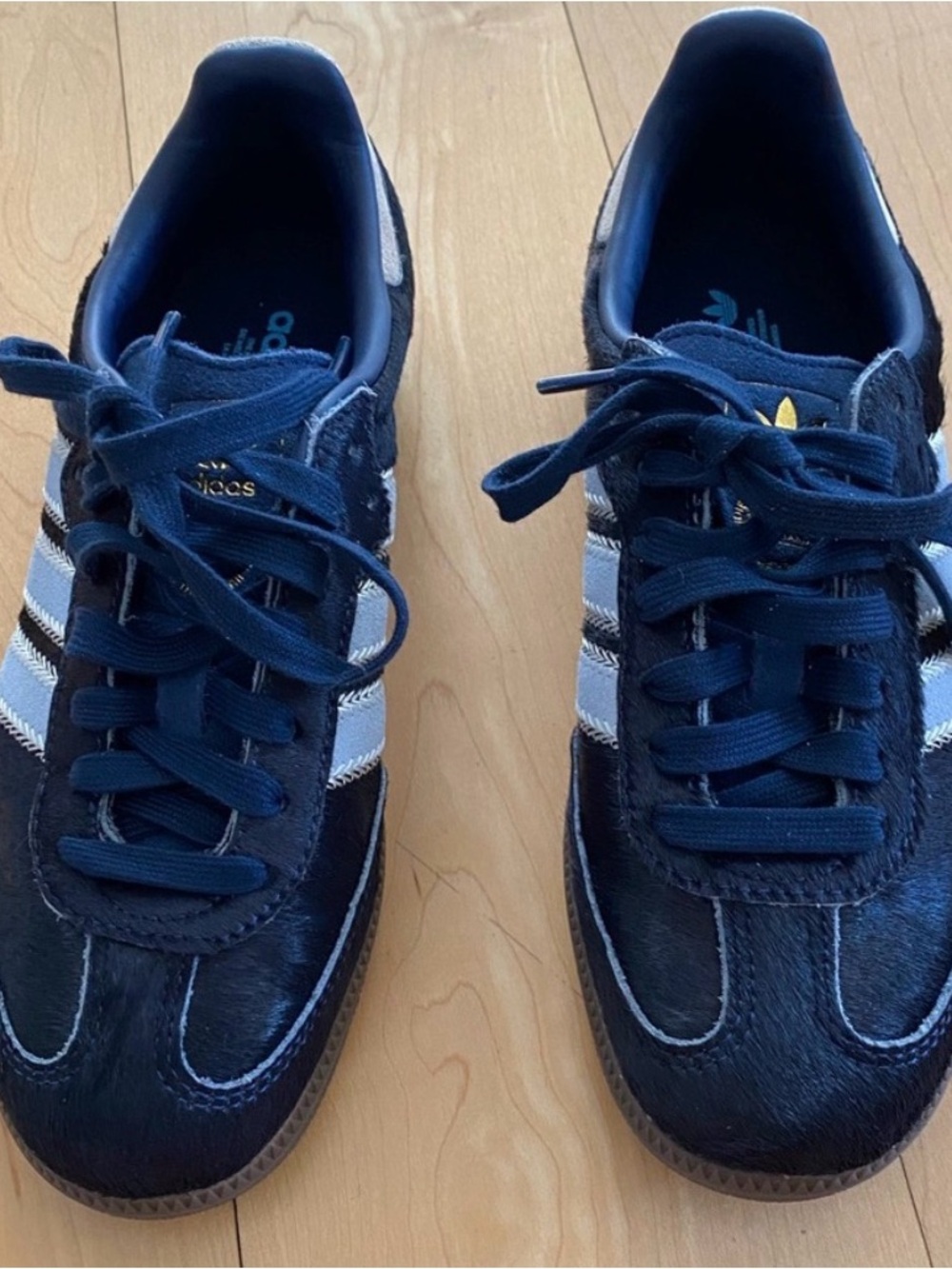 Adidas Women’s Navy Blue Samba Classic Sneakers